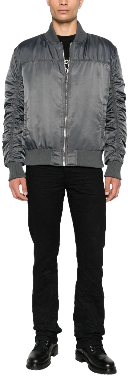 John Richmond Coats Grey Dark Grijs
