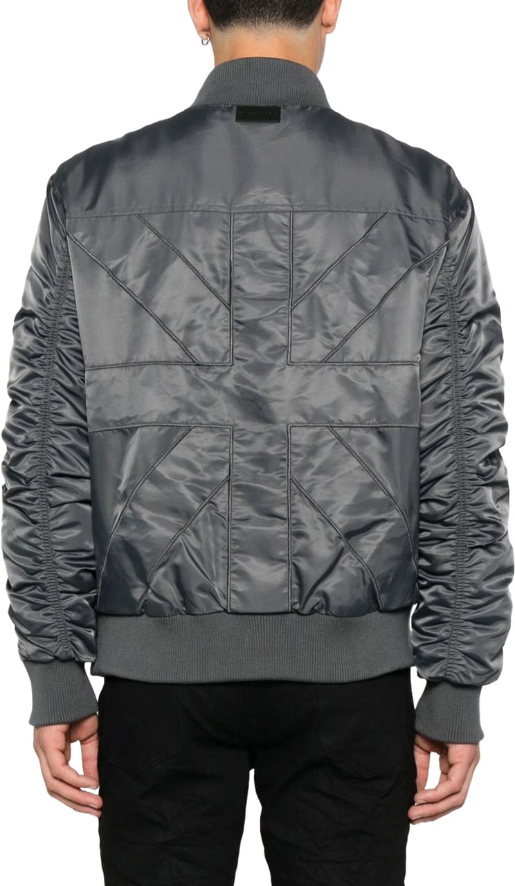 John Richmond Coats Grey Dark Grijs