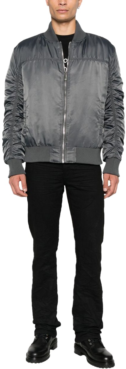 John Richmond Coats Grey Dark Grijs
