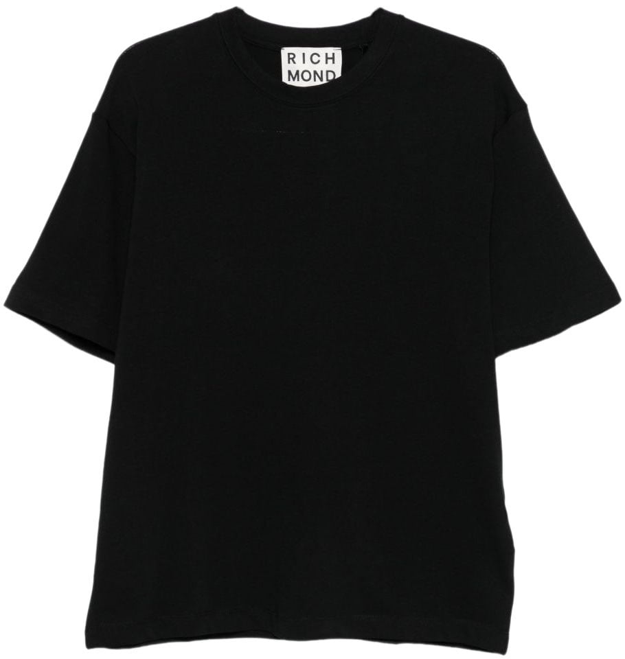 John Richmond T-Shirts And Polos Black Zwart