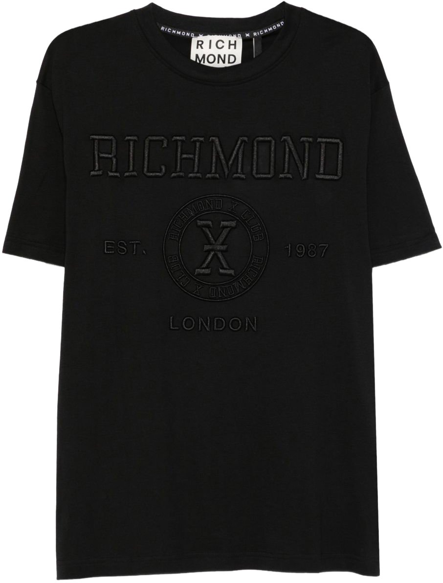 John Richmond T-Shirts And Polos Black Zwart