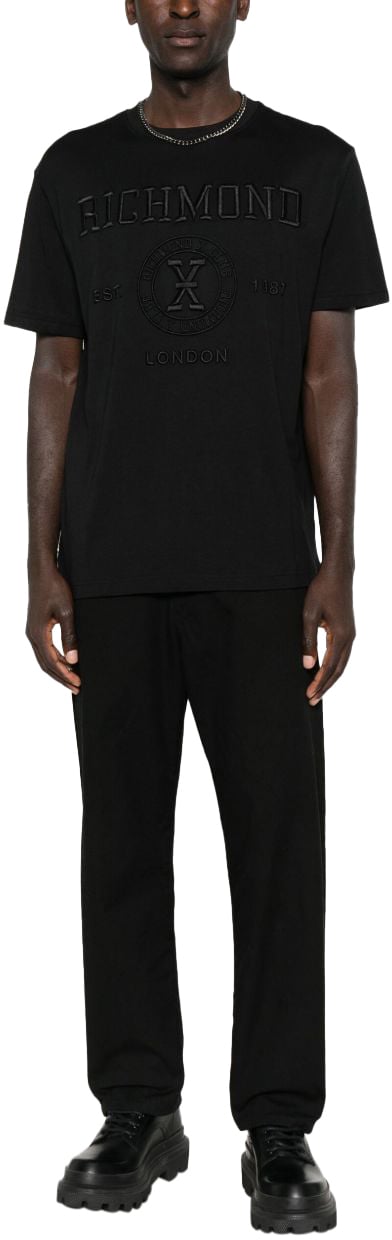 John Richmond T-Shirts And Polos Black Zwart