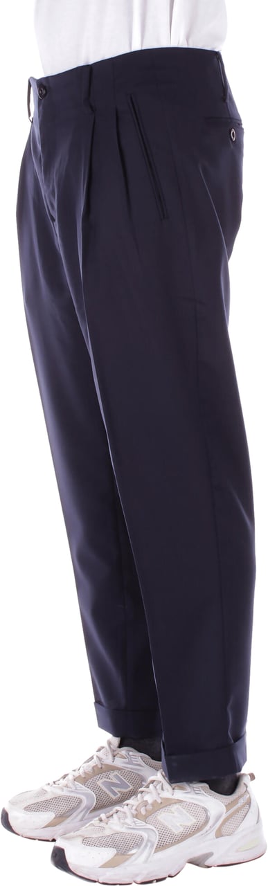 John Richmond Trousers Zaffiro Blauw