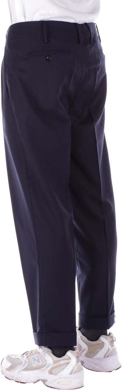 John Richmond Trousers Zaffiro Blauw