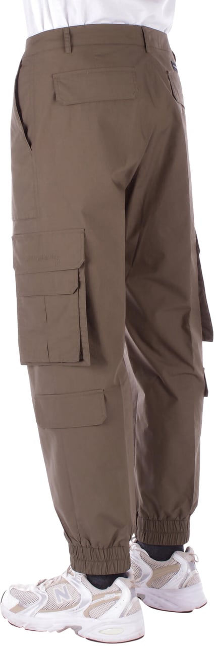 John Richmond Trousers Military Groen