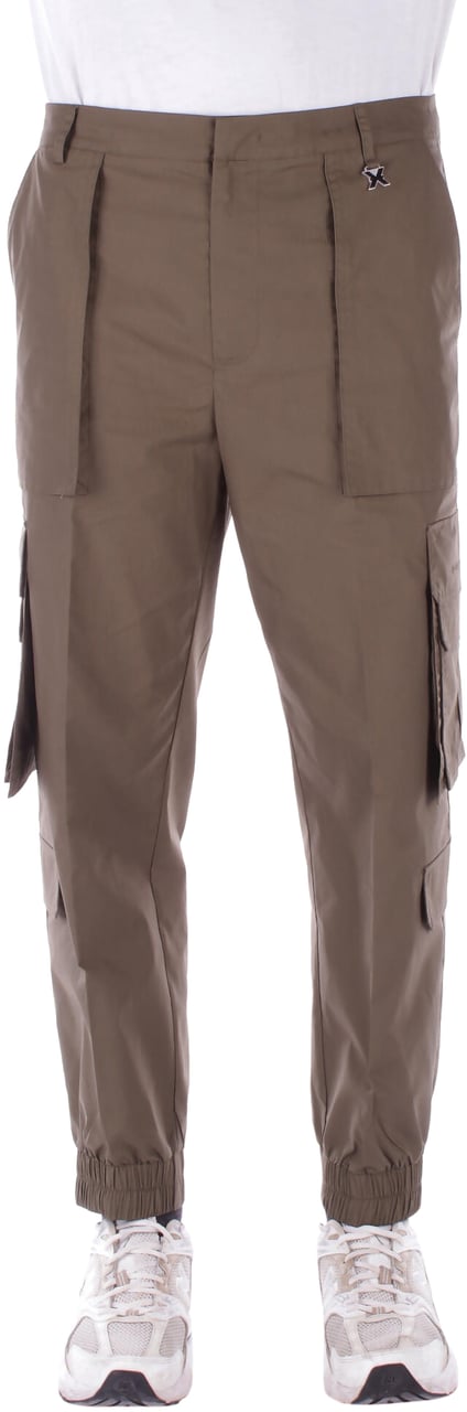John Richmond Trousers Military Groen