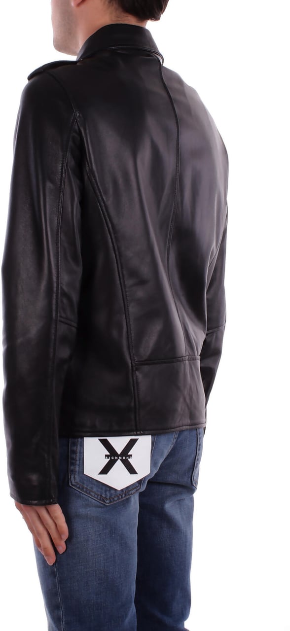 John Richmond Coats Black Zwart
