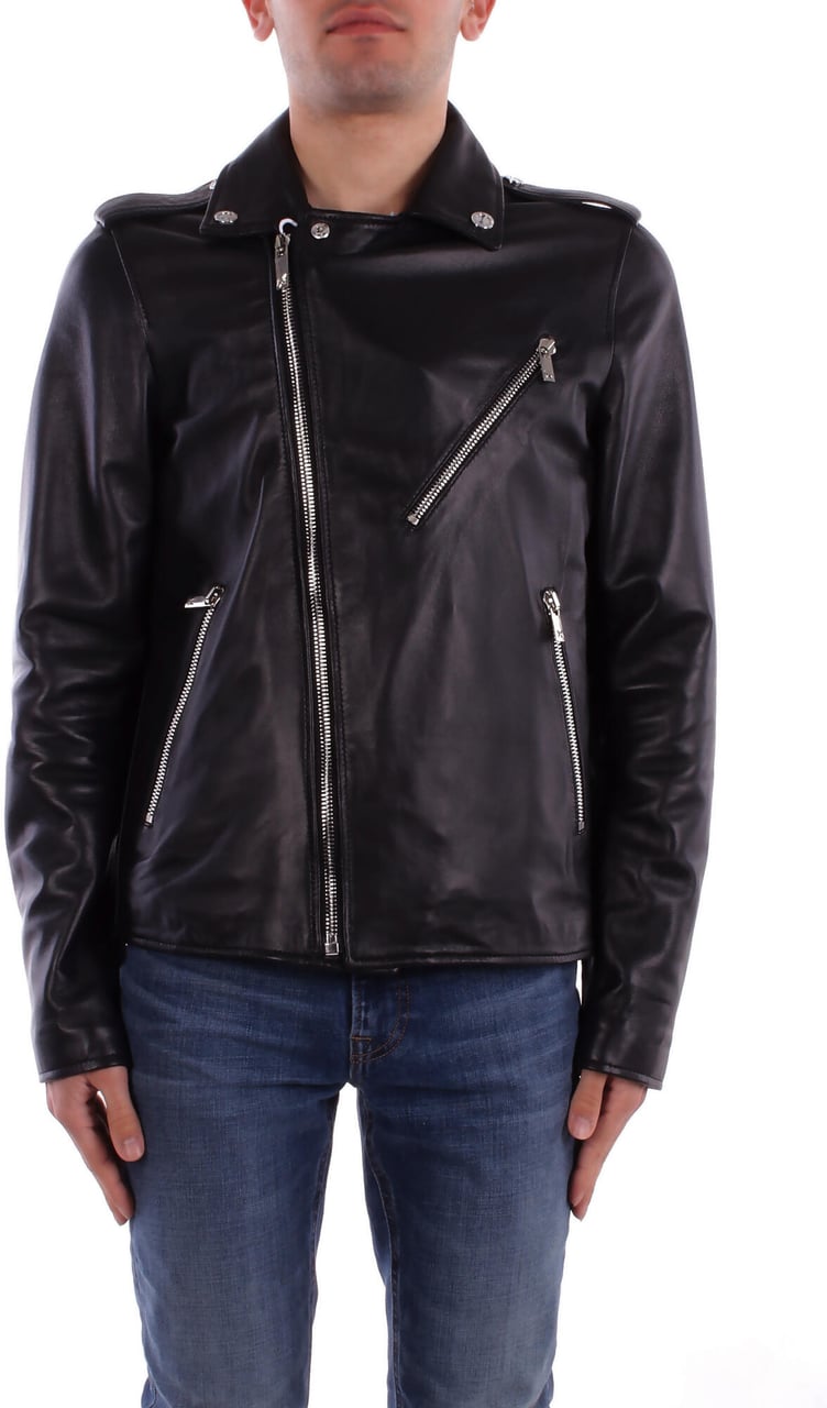 John Richmond Coats Black Zwart