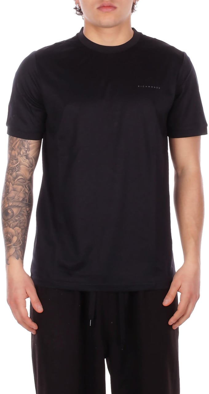 John Richmond T-Shirts And Polos Black Zwart