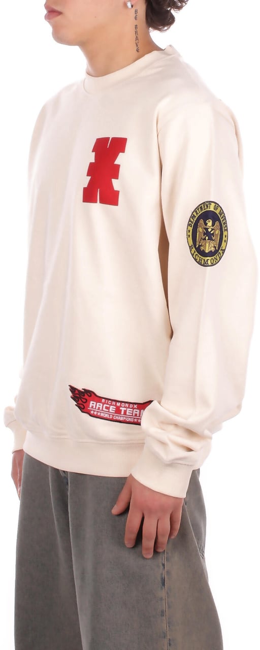 John Richmond Sweaters Sand Wit