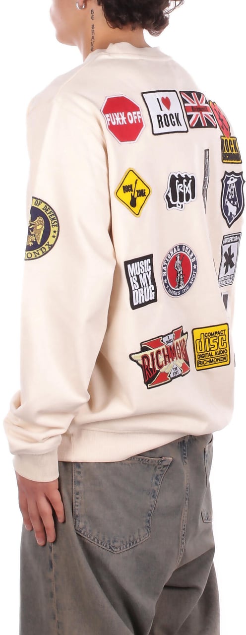 John Richmond Sweaters Sand Wit
