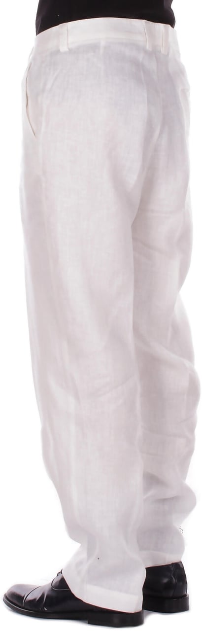 John Richmond Trousers White Wit