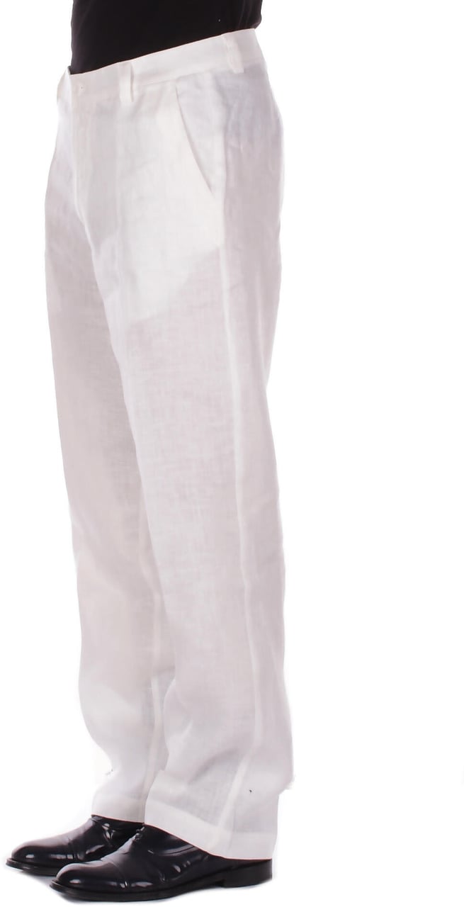 John Richmond Trousers White Wit