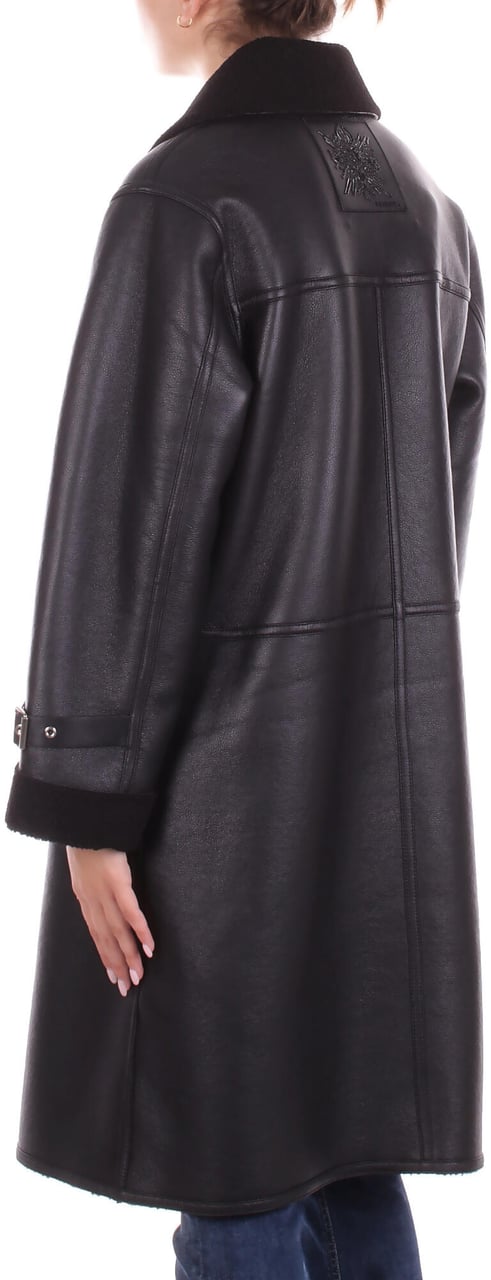 John Richmond Coats Black Zwart