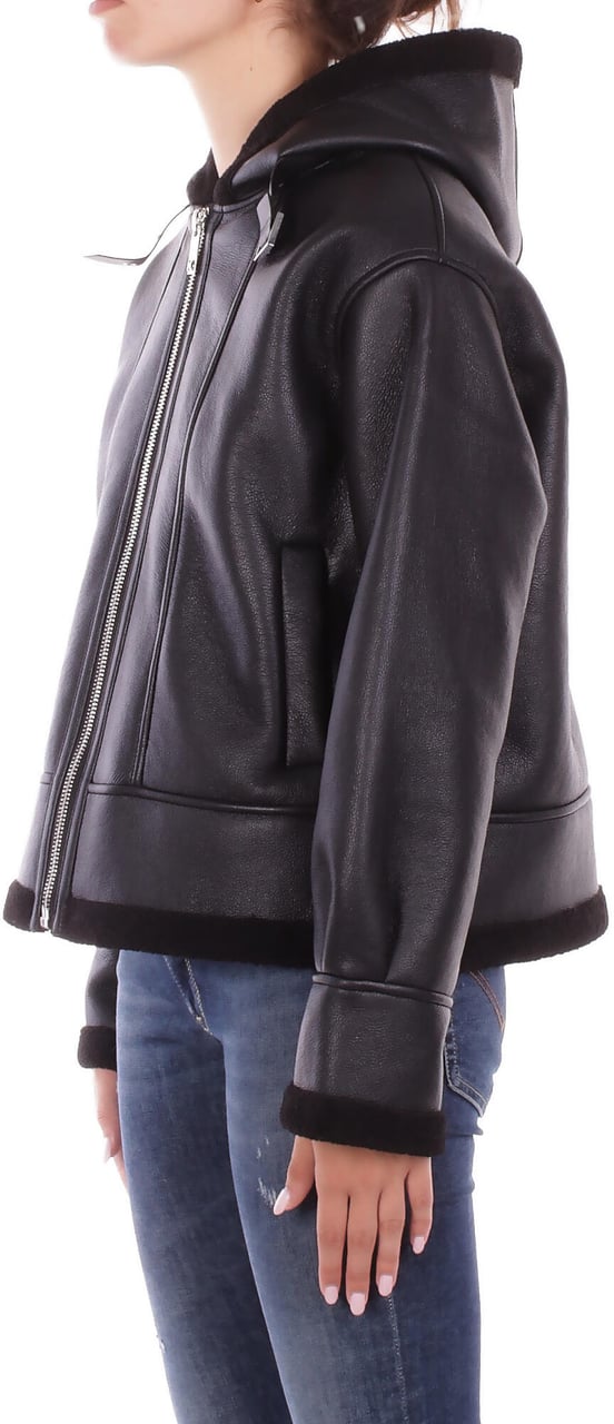 John Richmond Coats Black Zwart