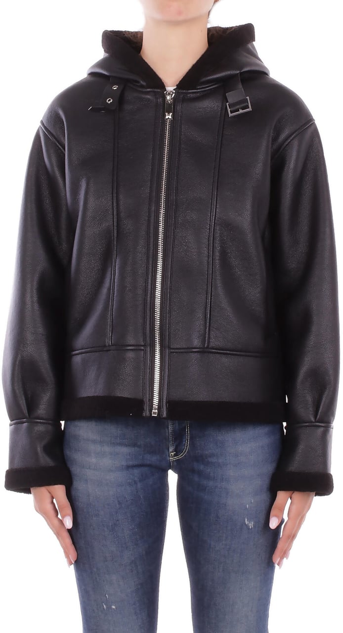 John Richmond Coats Black Zwart