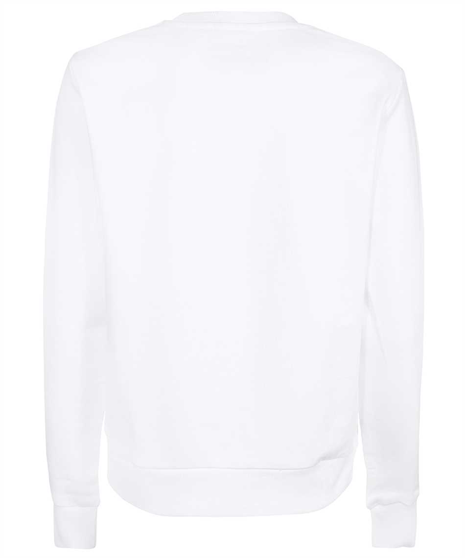John Richmond Logo detail cotton sweatshirt Wit