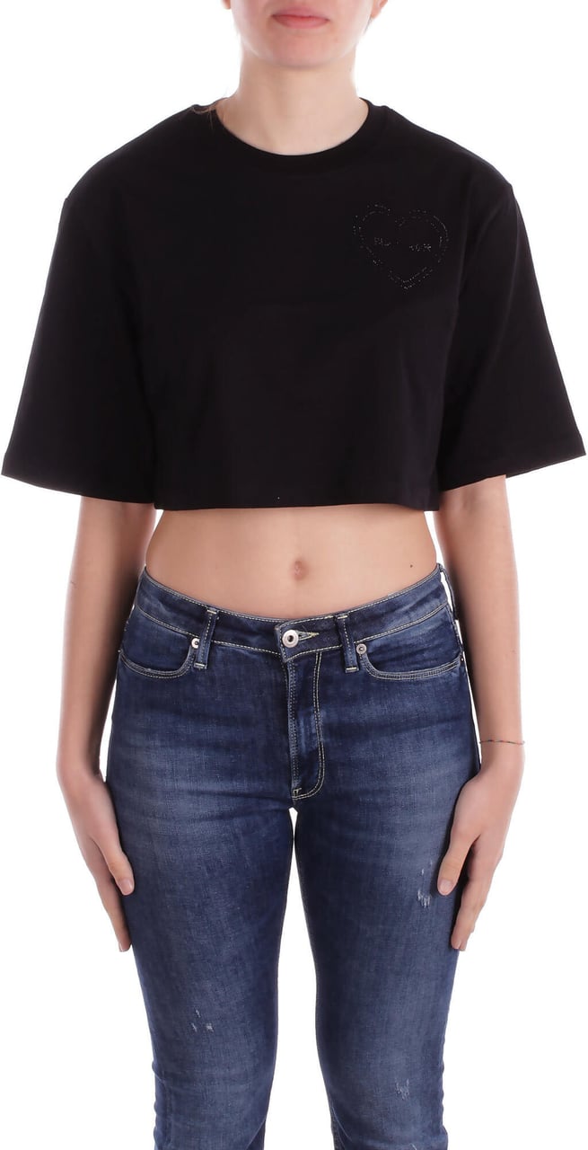 John Richmond T-Shirts And Polos Black Zwart