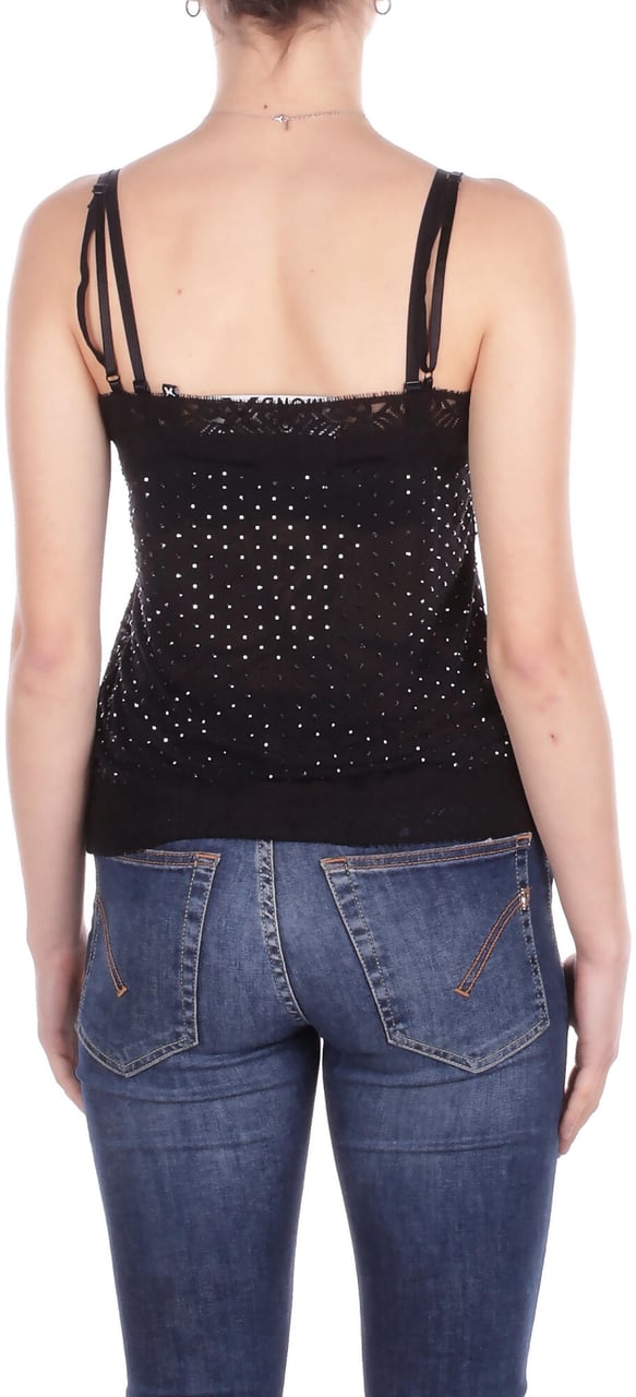 John Richmond Top Black Zwart