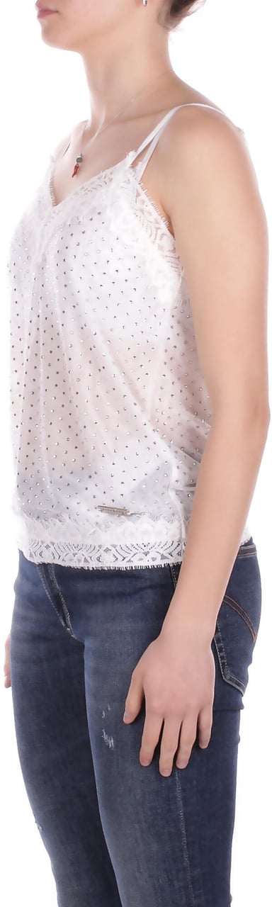 John Richmond Top White Wit