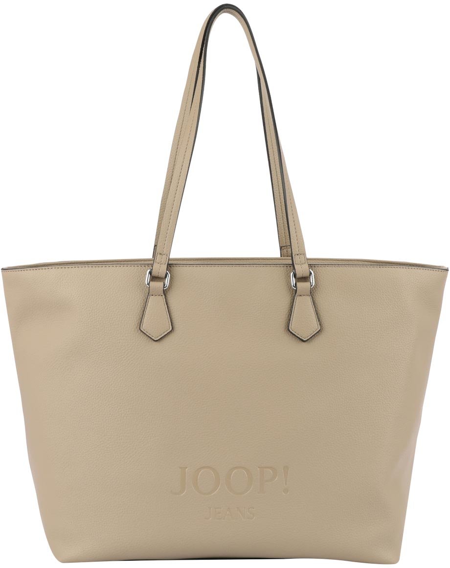 Joop Jeans a Lara Kunstleer Shopper Beige