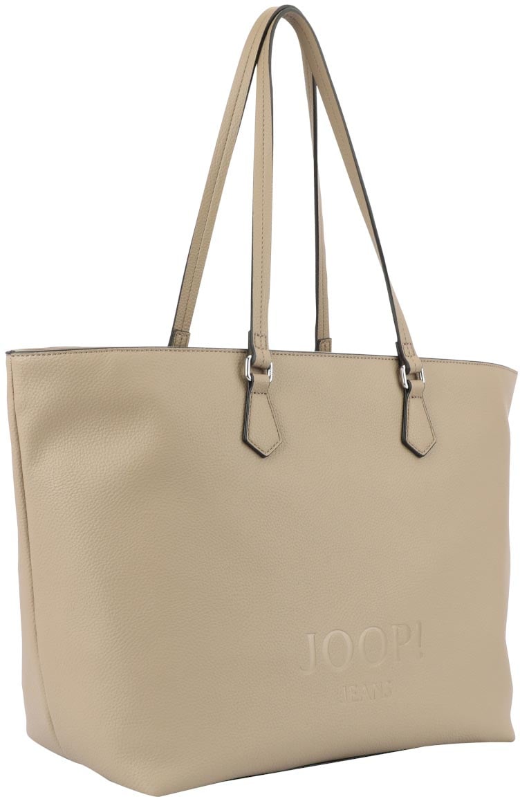 Joop Jeans a Lara Kunstleer Shopper Beige