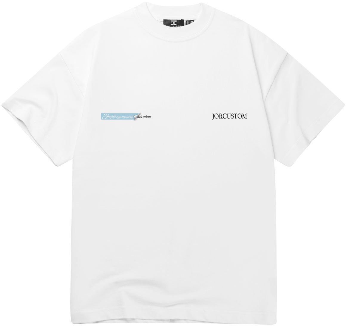 JORCUSTOM Jorcustom Angel2.0 Loose Fit T-Shirt Wit