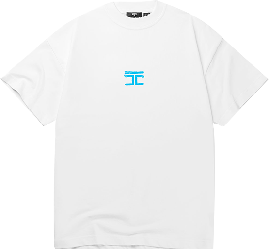 JORCUSTOM Jorcustom Artist Loose Fit T-Shirt Wit