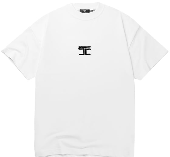 JORCUSTOM Jorcustom Artist Loose Fit T-Shirt Wit
