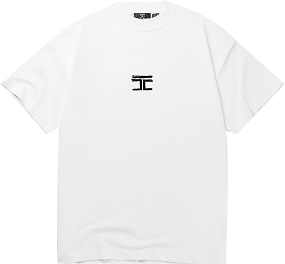 JORCUSTOM Jorcustom Artist Loose Fit T-Shirt Wit