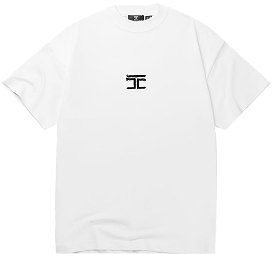 JORCUSTOM Jorcustom Artist Loose Fit T-Shirt Wit