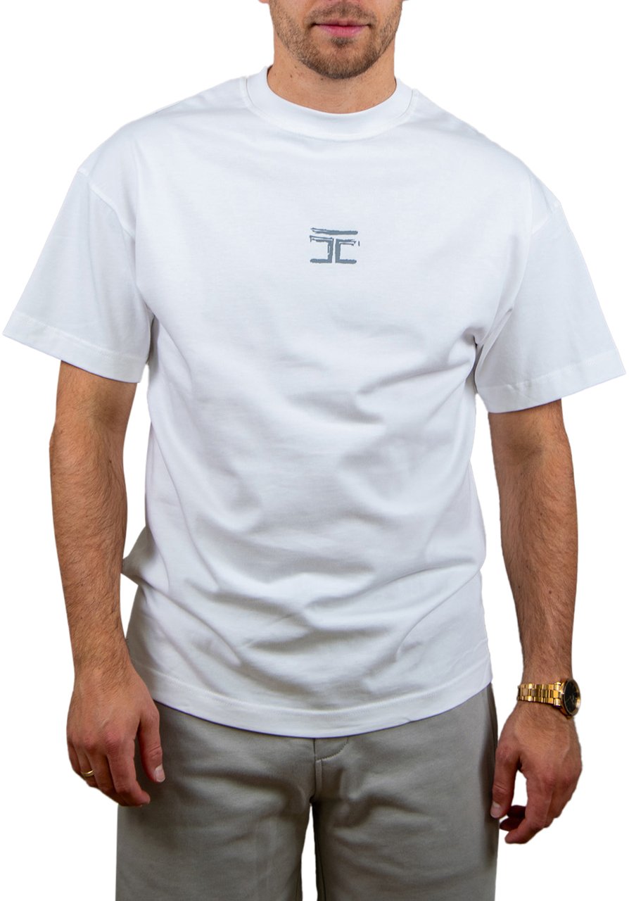 JORCUSTOM Jorcustom Artist Loose Fit T-Shirt Wit