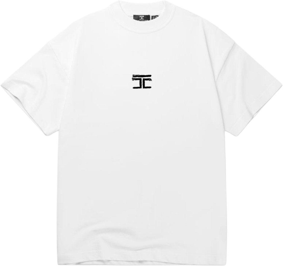 JORCUSTOM Artist Summer Set Loose Fit T-Shirt Wit