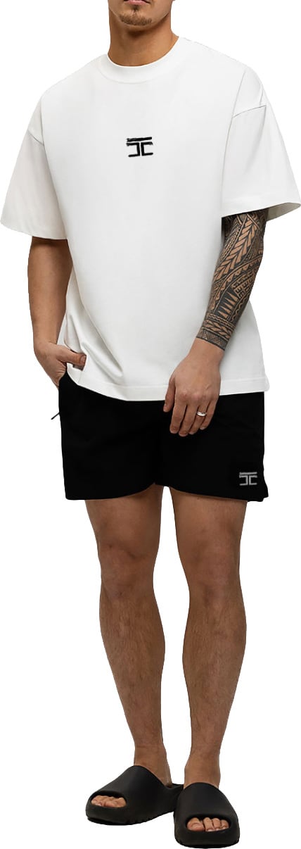 JORCUSTOM Artist Summer Set Loose Fit T-Shirt Wit