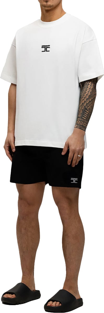 JORCUSTOM Artist Summer Set Loose Fit T-Shirt Wit