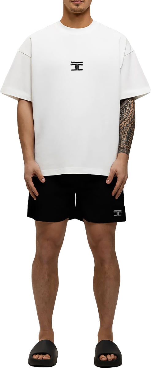 JORCUSTOM Artist Summer Set Loose Fit T-Shirt Wit