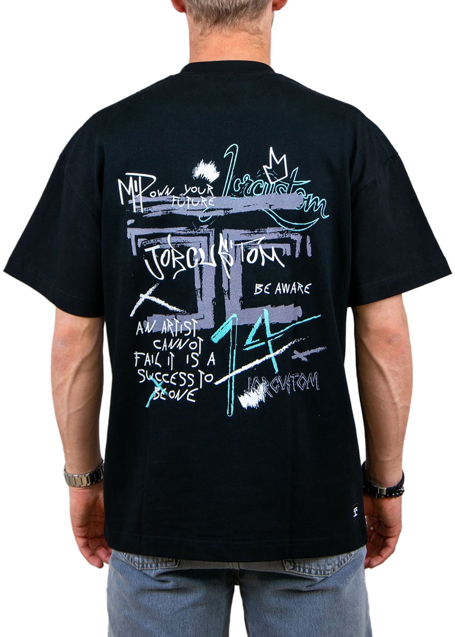 JORCUSTOM Jorcustom Artist Loose Fit T-Shirt Zwart