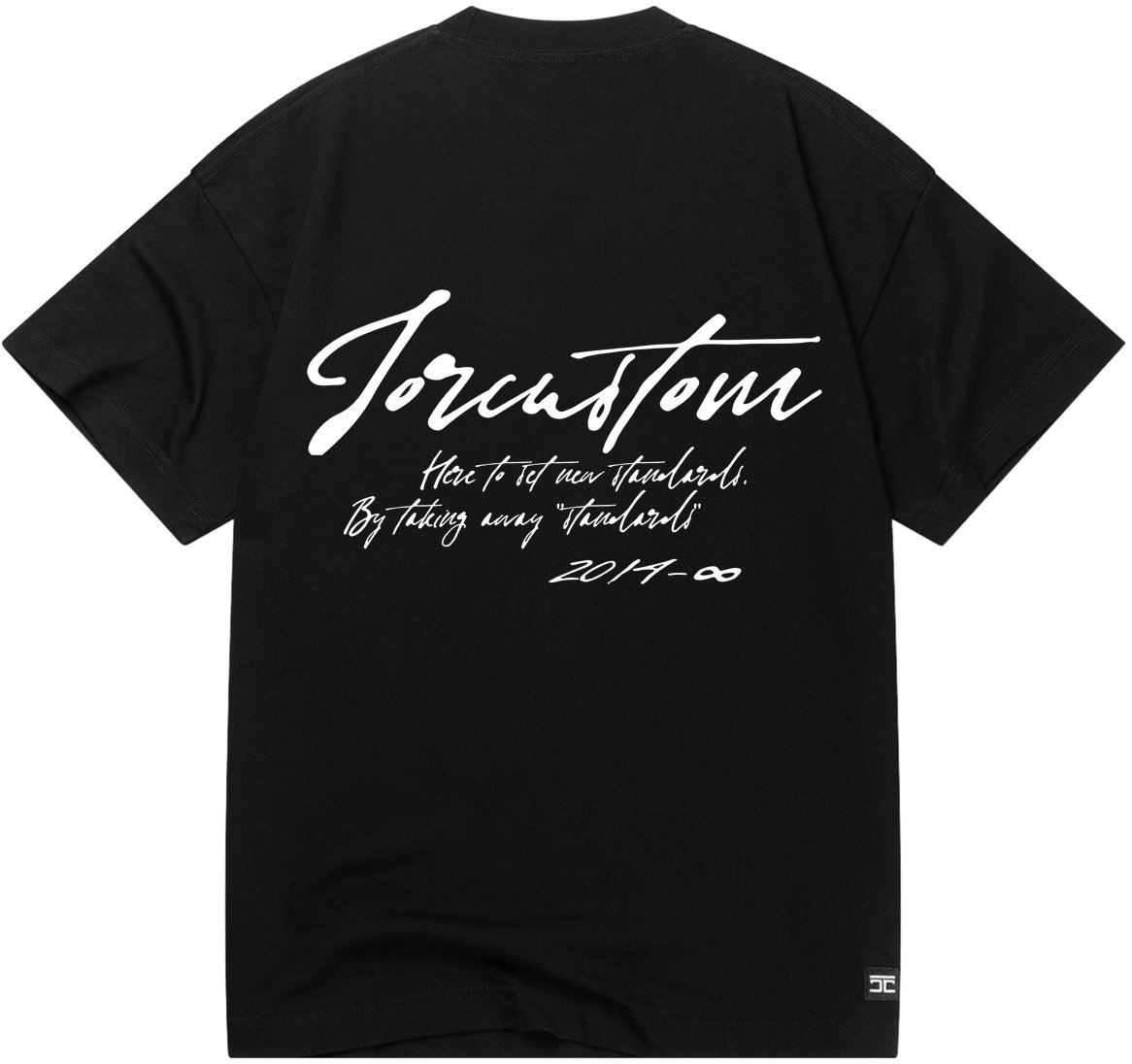 JORCUSTOM Jorcustom New Standards Loose Fit T-Shirt Zwart