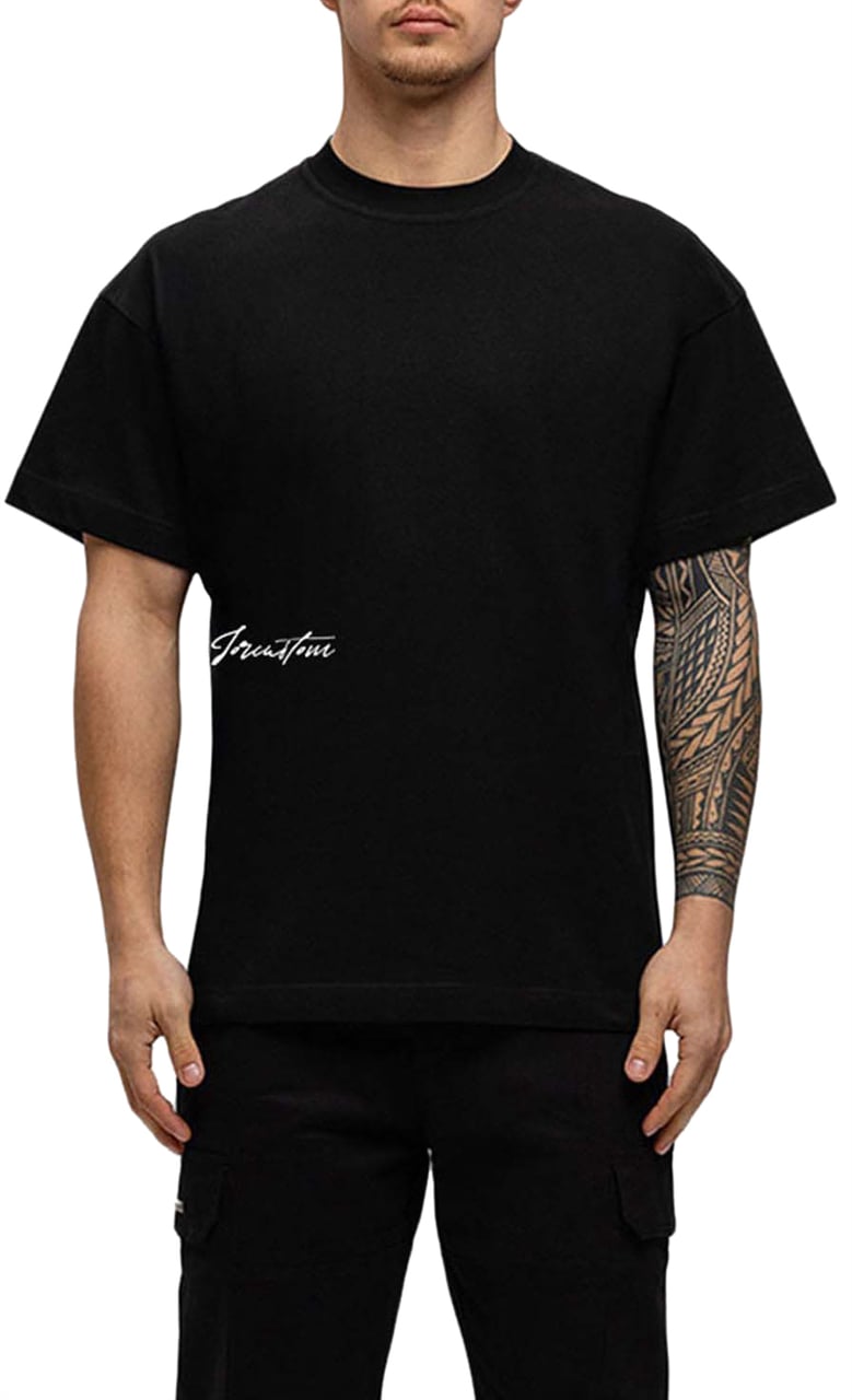 JORCUSTOM Outline T-Shirt Zwart