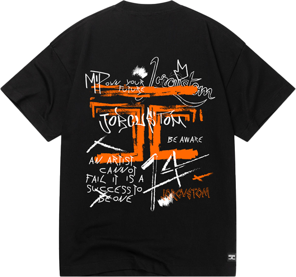 JORCUSTOM Jorcustom Artist Loose Fit T-Shirt Zwart
