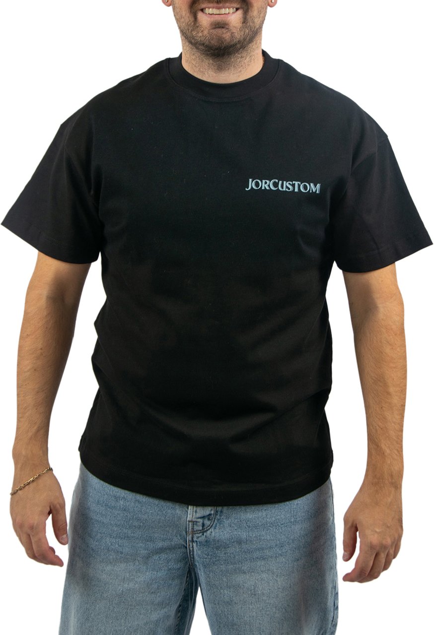 JORCUSTOM Jorcustom Ribbon Loose Fit T-Shirt Zwart