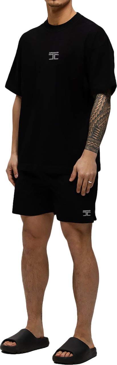 JORCUSTOM Artist Summer Set Loose Fit T-Shirt Zwart