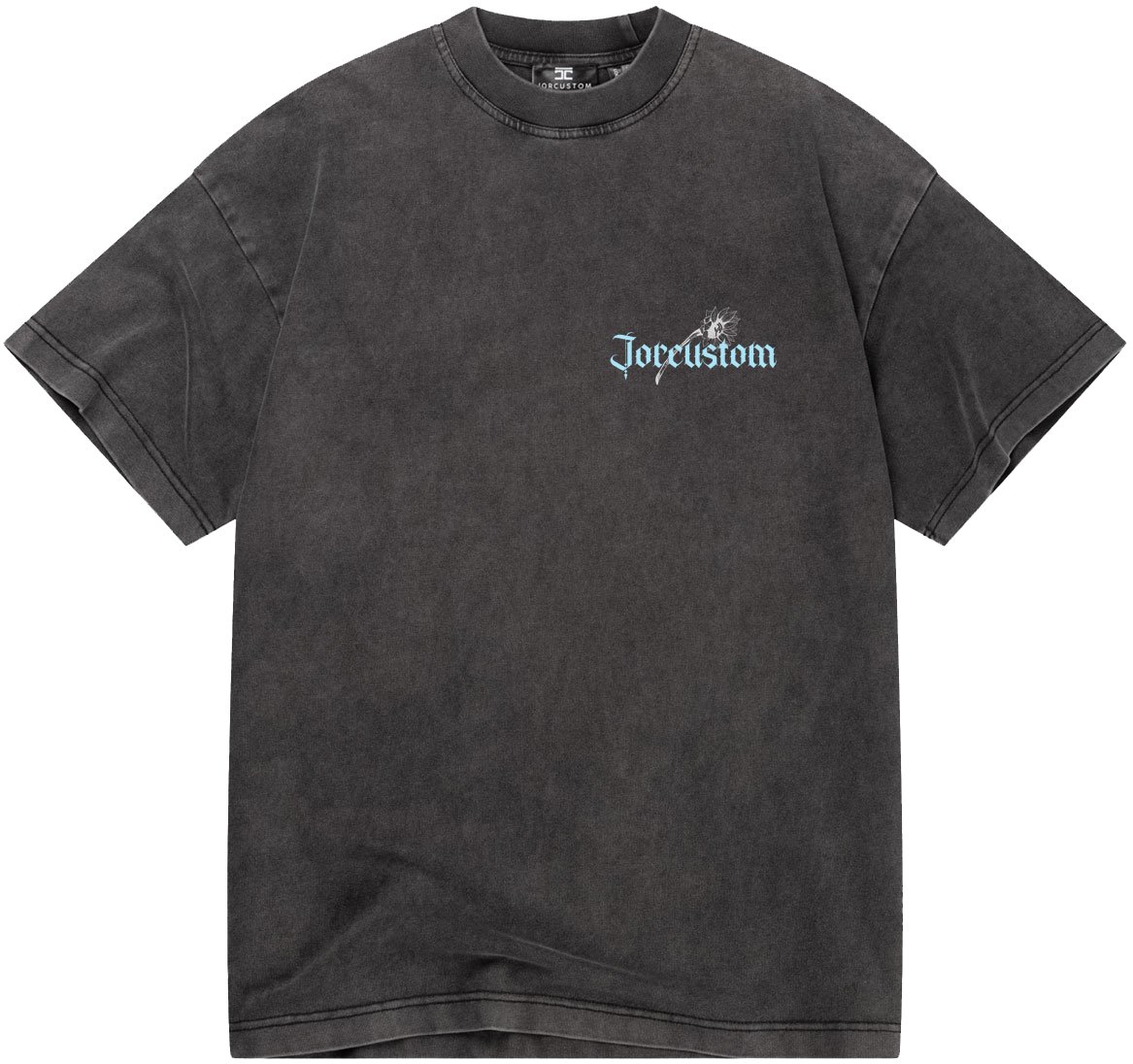 JORCUSTOM Jorcustom Sunflower Valley Loose Fit T-Shirt Grijs