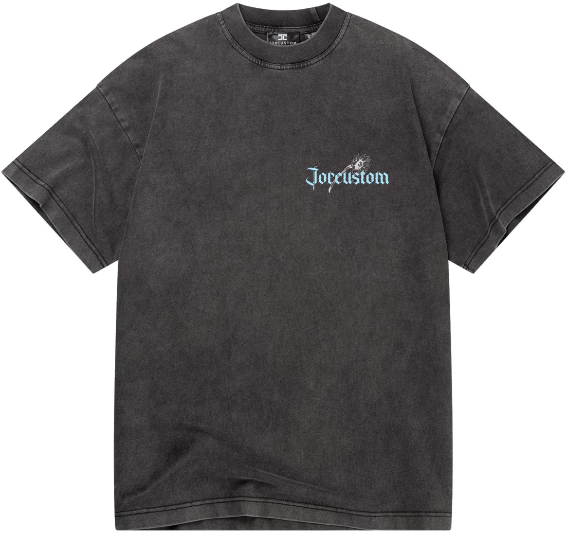 JORCUSTOM Jorcustom Sunflower Valley Loose Fit T-Shirt Grijs