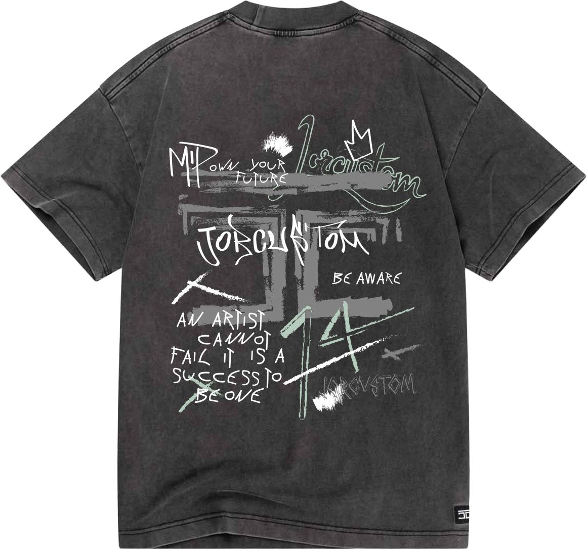 JORCUSTOM Artist 2.0 Loose Fit T-Shirt Grijs