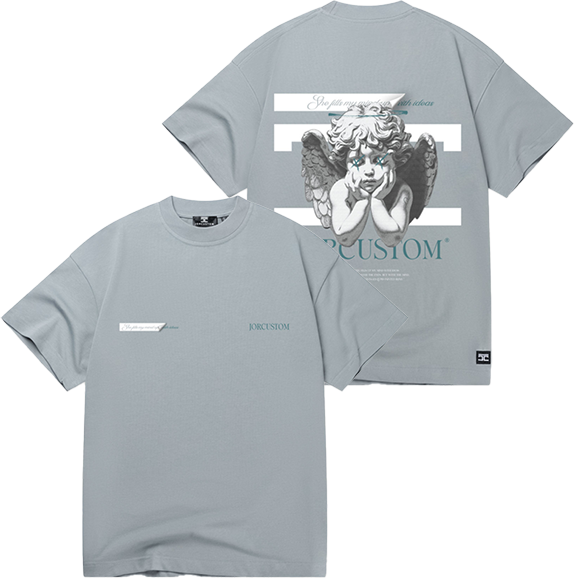 JORCUSTOM Jorcustom Angel 2.0 Loose Fit T-shirt Blauw