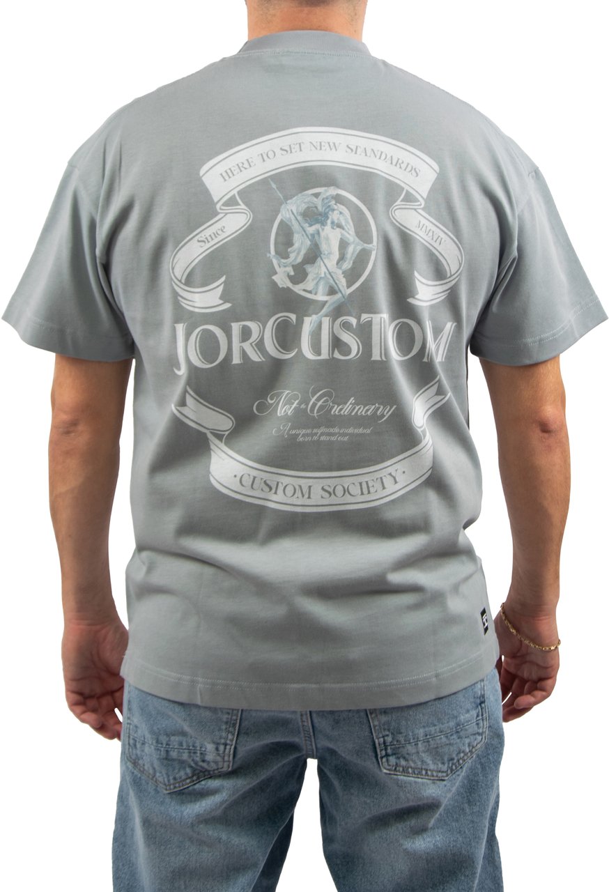 JORCUSTOM Jorcustom Ribbon Loose Fit T-Shirt Blauw