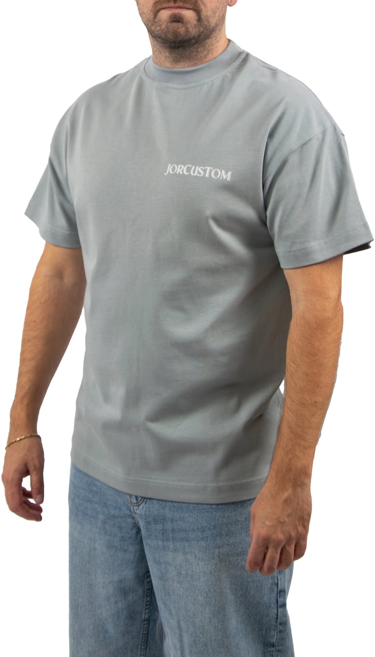 JORCUSTOM Jorcustom Ribbon Loose Fit T-Shirt Blauw