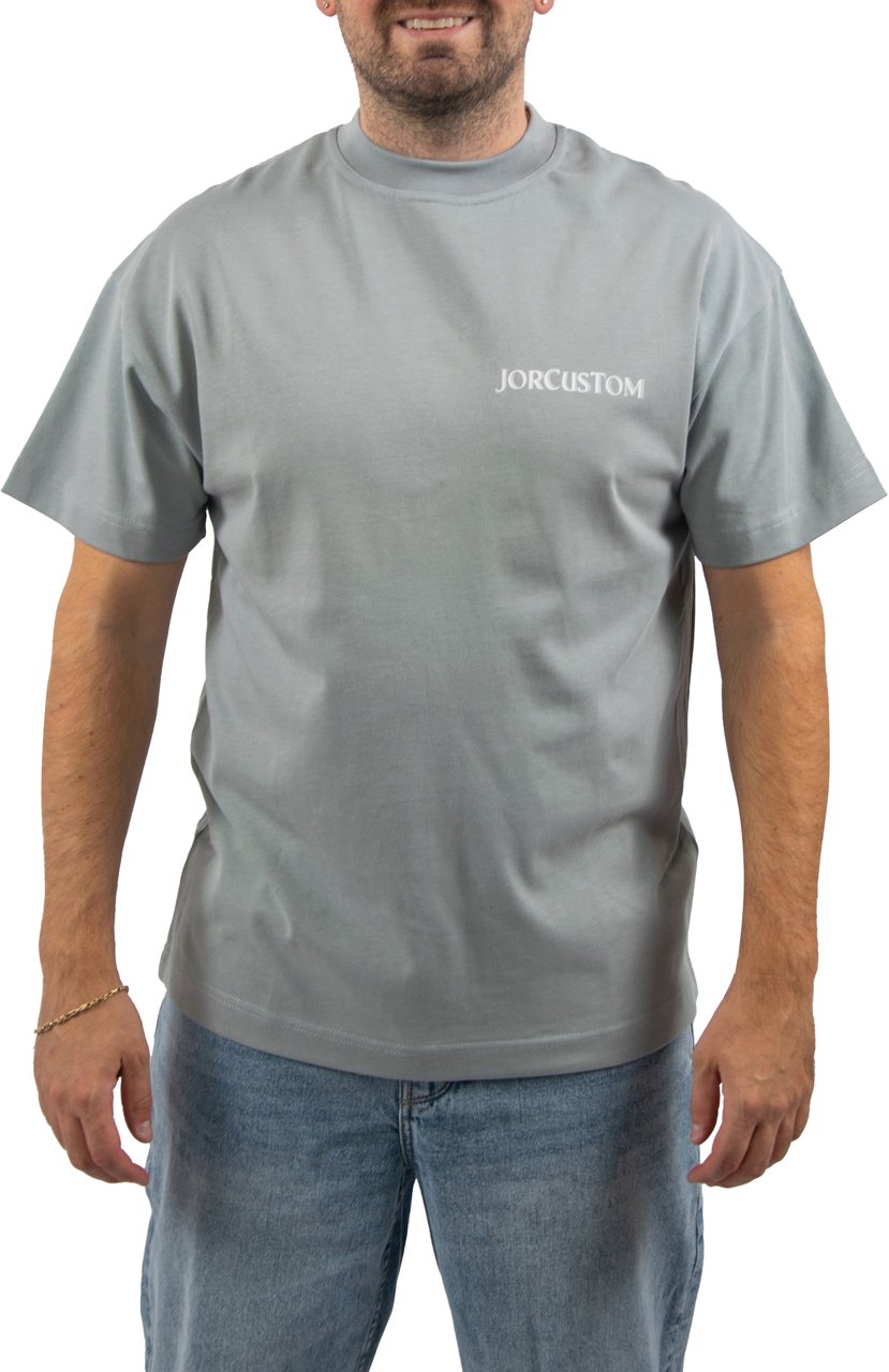 JORCUSTOM Jorcustom Ribbon Loose Fit T-Shirt Blauw