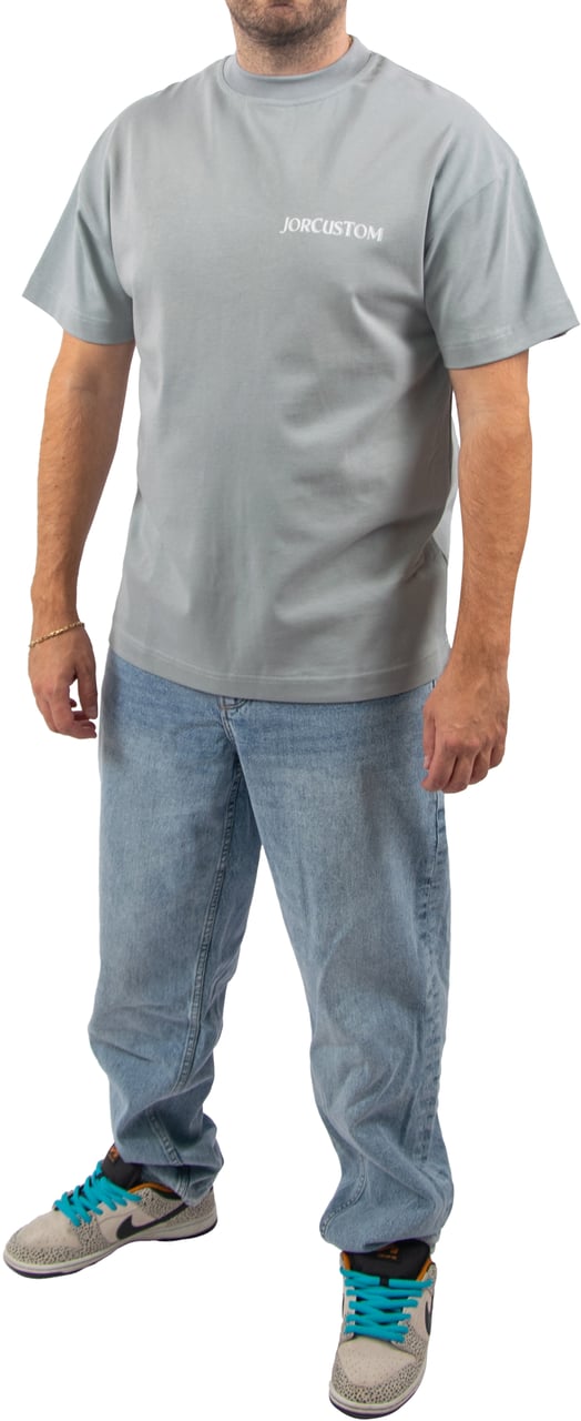 JORCUSTOM Jorcustom Ribbon Loose Fit T-Shirt Blauw